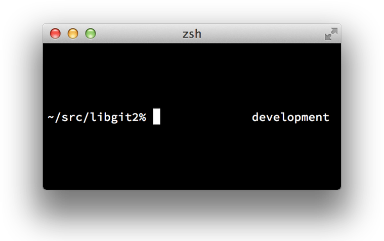 مستقبِل Zsh مخصص